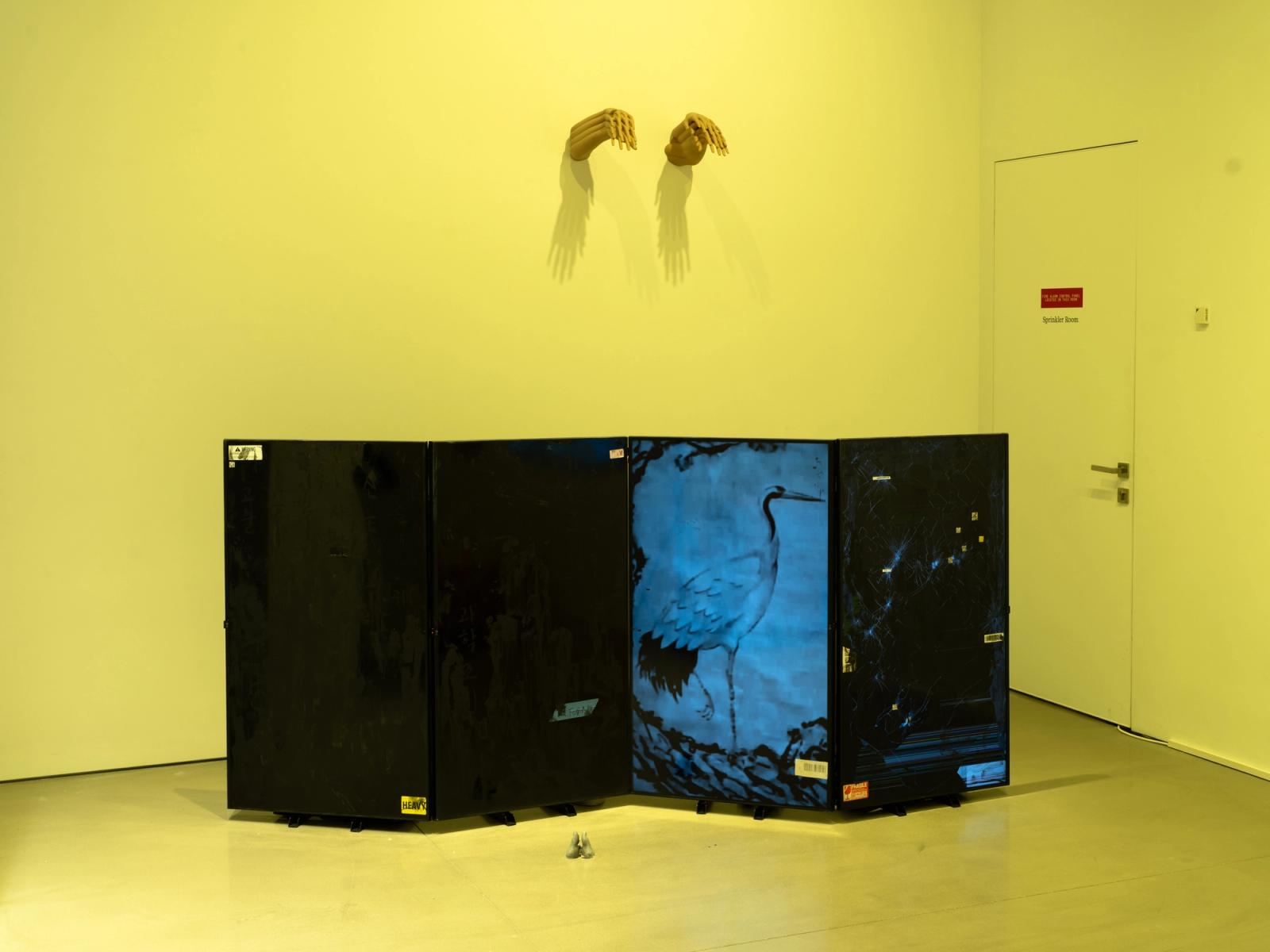 Installation view of “IM Youngzoo: The Late 故,” on view at Space ZeroOne from May 15 through July 25, 2026. Photo: Jason Mandella