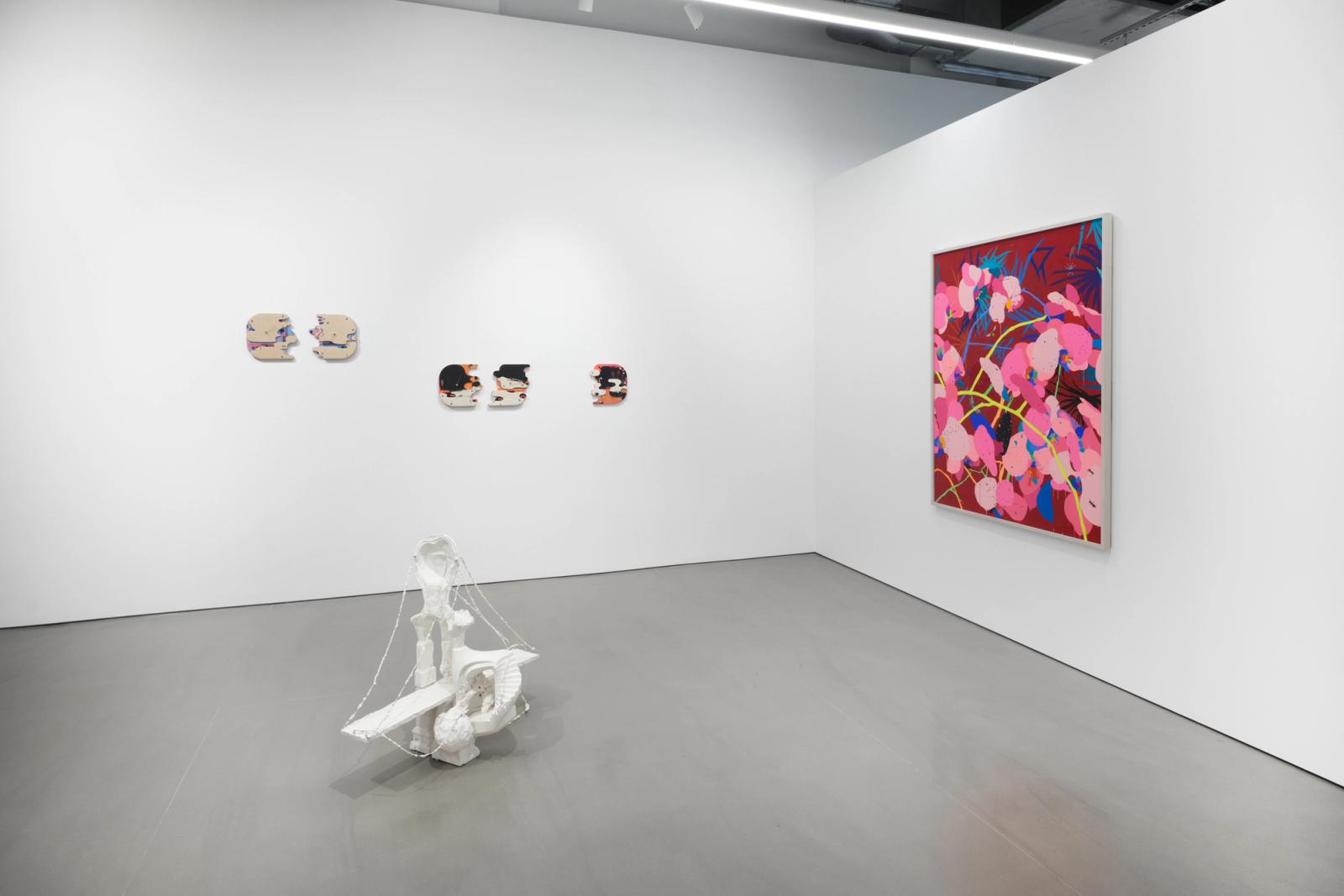 Installation view of Contours of Zero: Emerging Korean Artists in New York, on view at Space ZeroOne from November 7 through December 20, 2025. Photo: Charlie Rubin