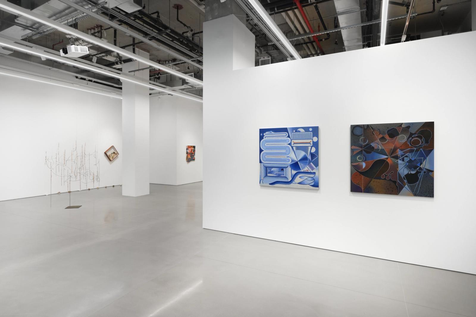 Installation view of Contours of Zero: Emerging Korean Artists in New York, on view at Space ZeroOne from November 7 through December 20, 2025. Photo: Charlie Rubin